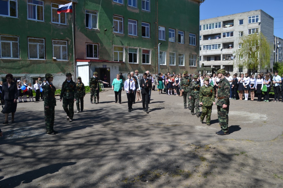 Праздник Победы в третьей школе