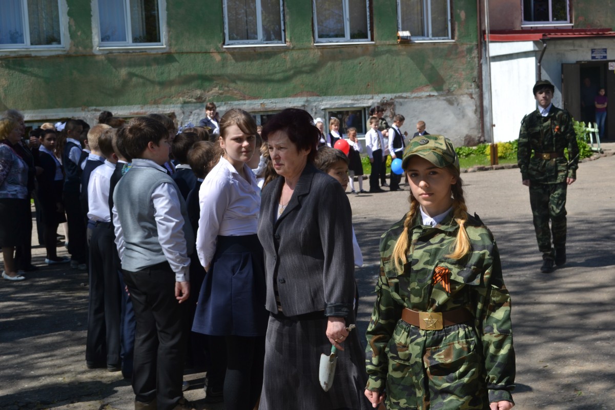 Праздник Победы в третьей школе
