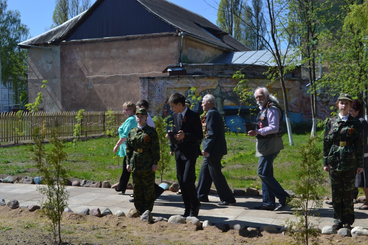 Праздник Победы в третьей школе