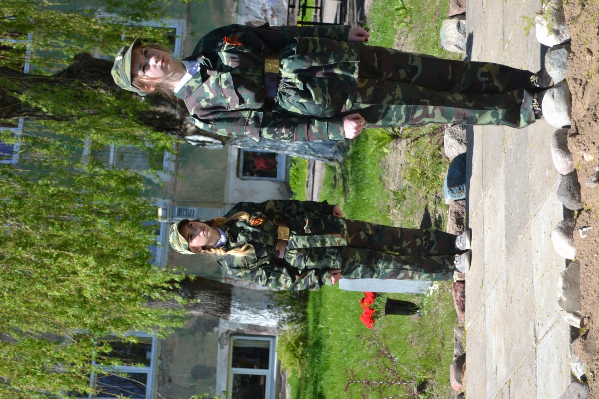 Праздник Победы в третьей школе