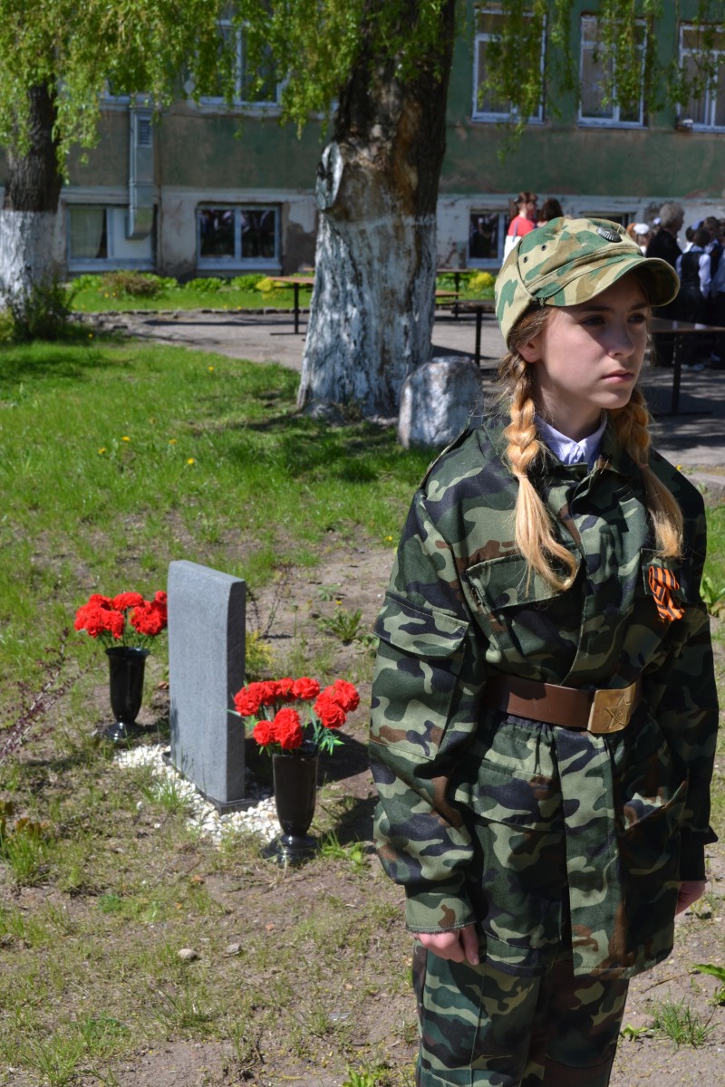 Праздник Победы в третьей школе
