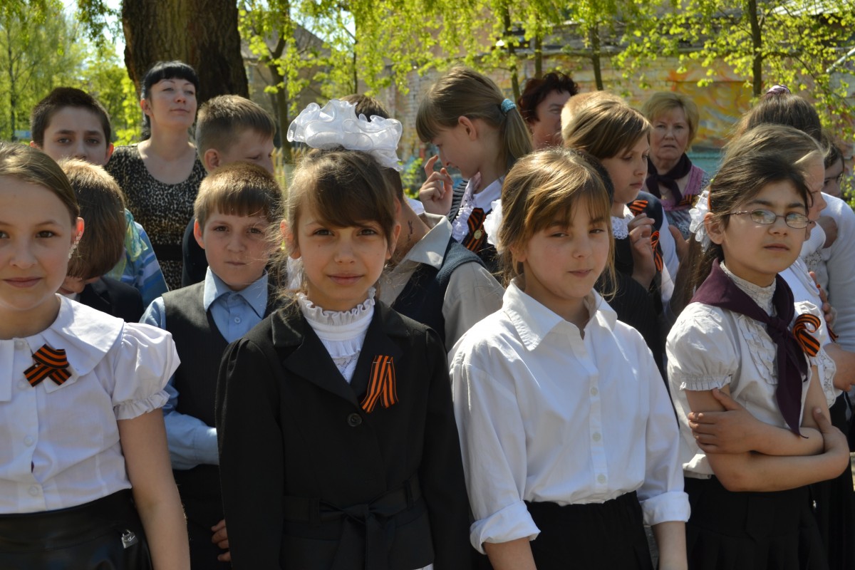 Праздник Победы в третьей школе