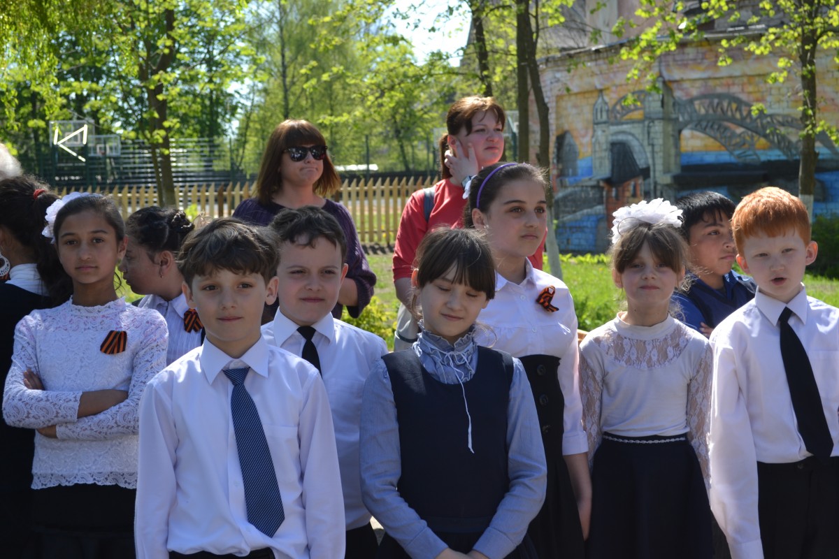 Праздник Победы в третьей школе