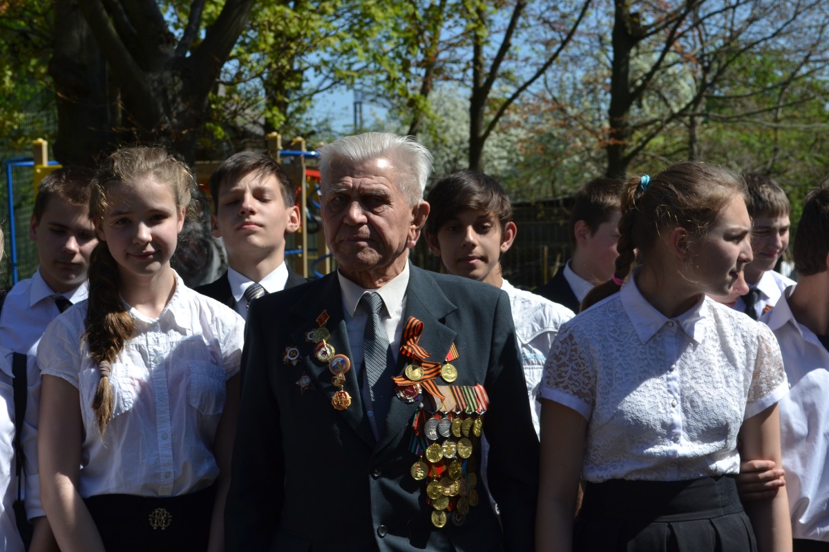 Праздник Победы в третьей школе