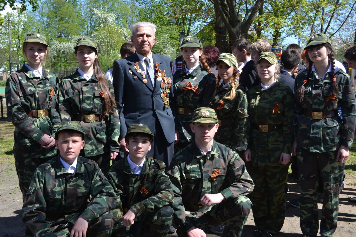 Праздник Победы в третьей школе