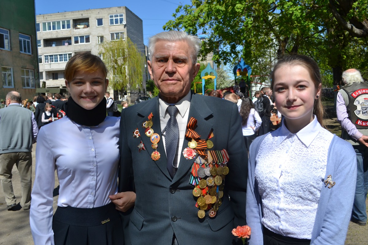 Праздник Победы в третьей школе