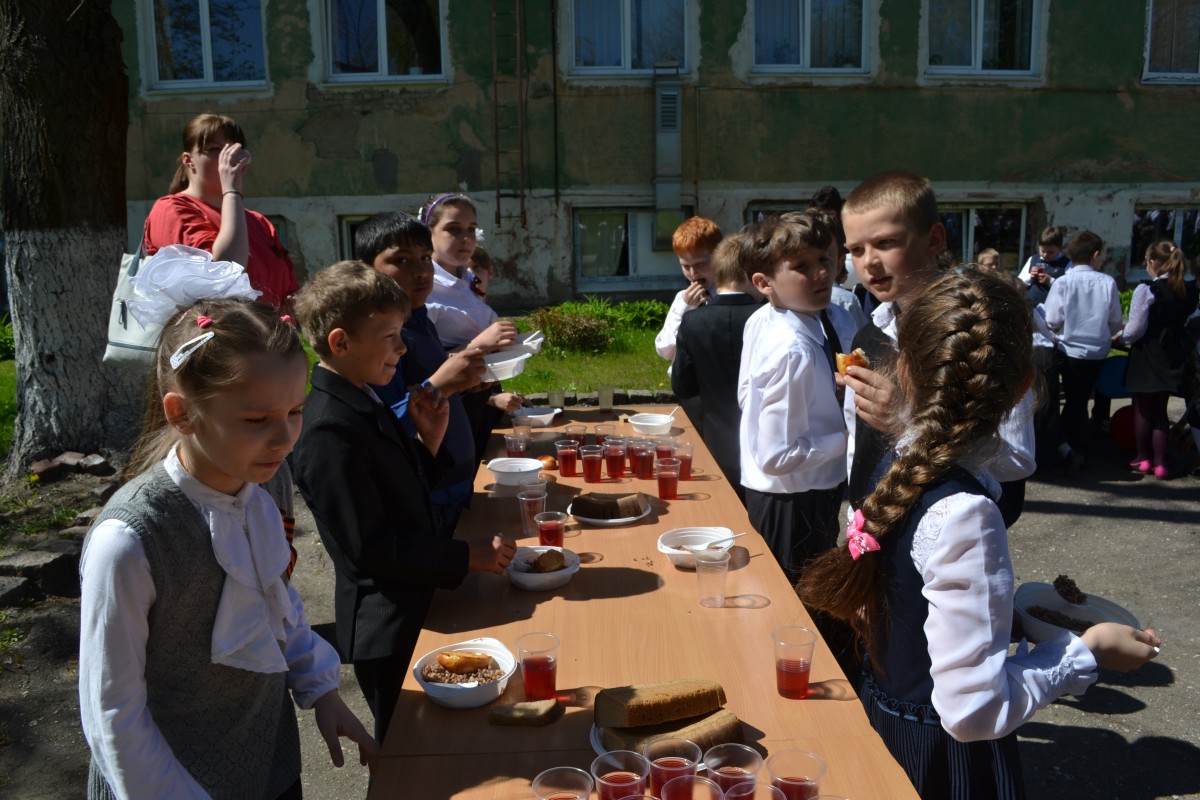 Праздник Победы в третьей школе