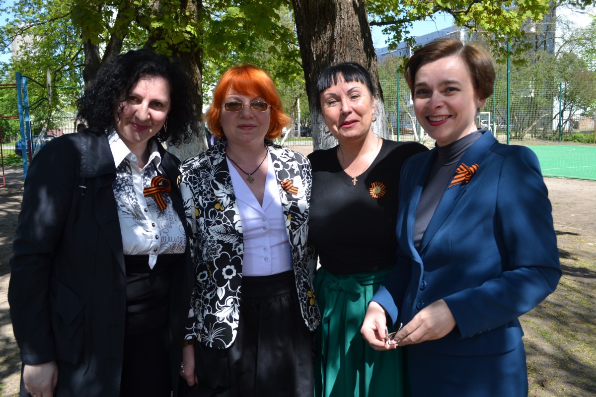 Праздник Победы в третьей школе