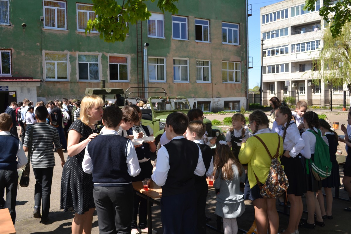 Праздник Победы в третьей школе