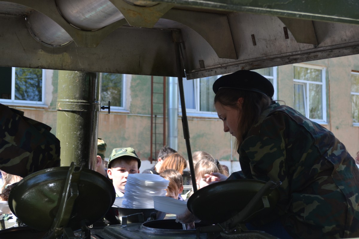 Праздник Победы в третьей школе