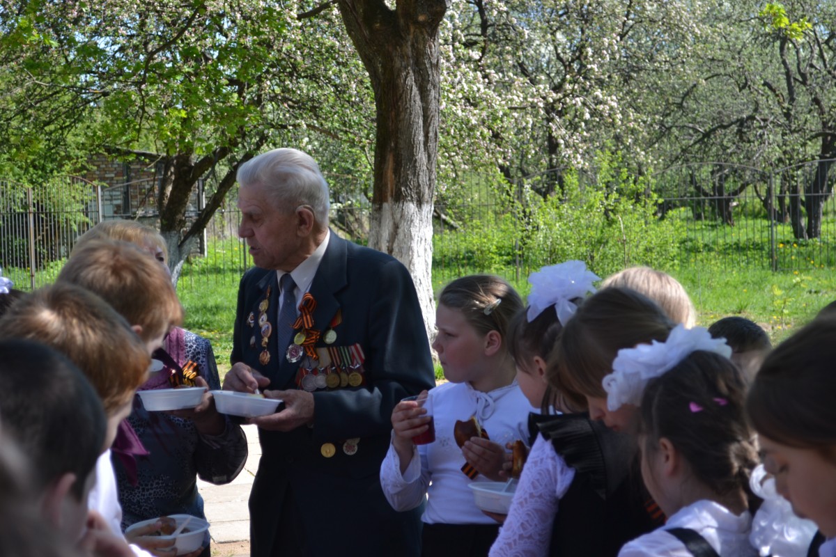 Праздник Победы в третьей школе
