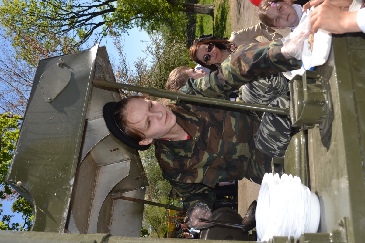 Праздник Победы в третьей школе