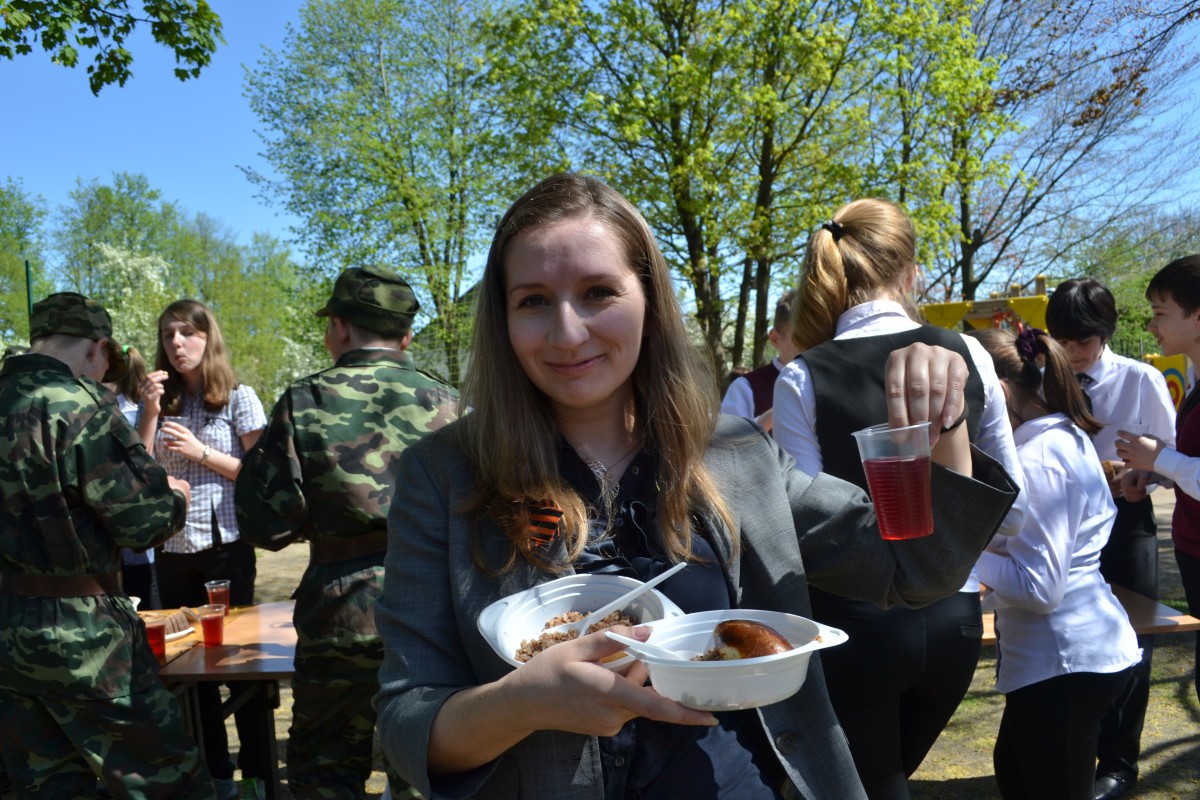 Праздник Победы в третьей школе