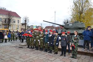 Митинг, посвященный Дню Защитника Отечества!
