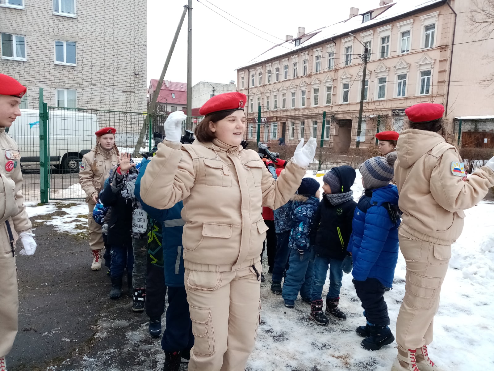 Юнармейцы в детском саду № 5 "Колокольчик"
