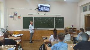 Сегодня прошёл урок в 6 «Б» классе посвящённый дню начала Нюрнбергского процесса