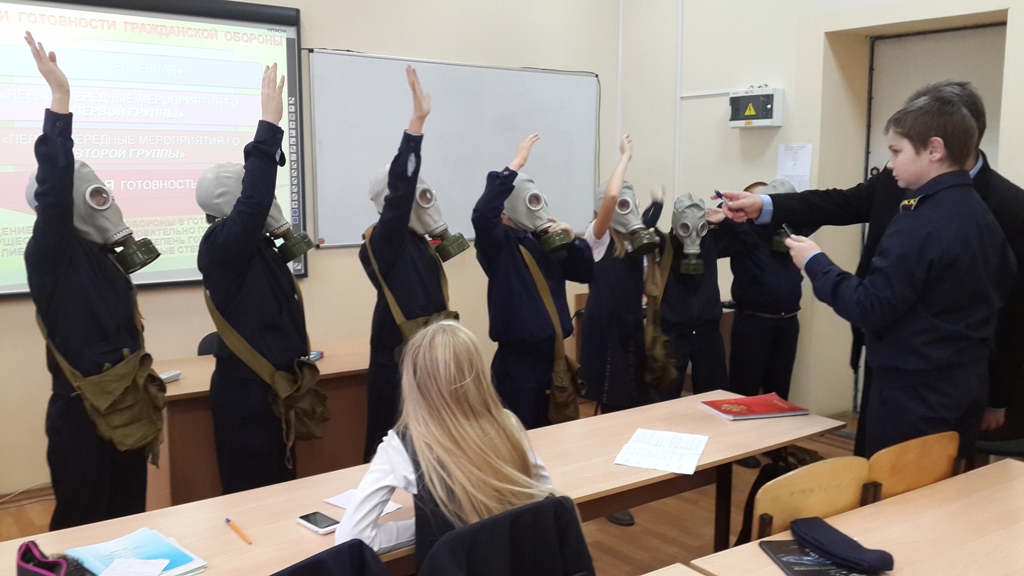 Из школьной жизни 5 кадетского класса