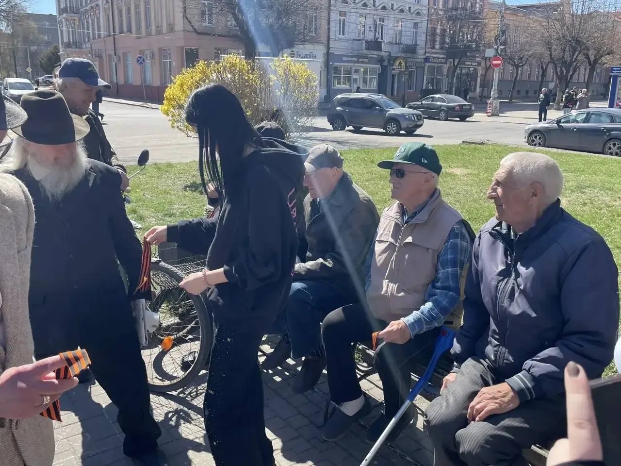 Раздаем тепло души с георгиевской ленточкой!