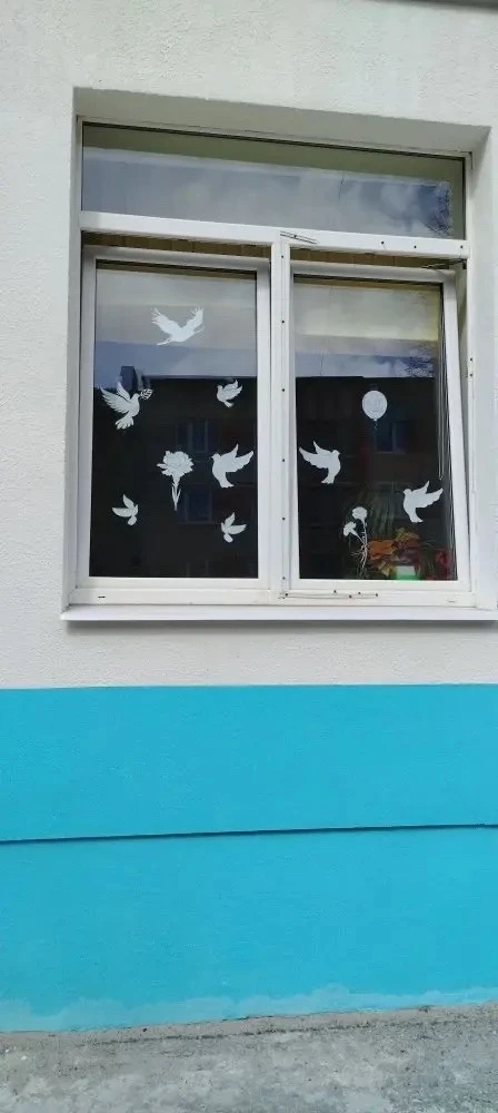 💐Окна Победы засияли яркими красками!