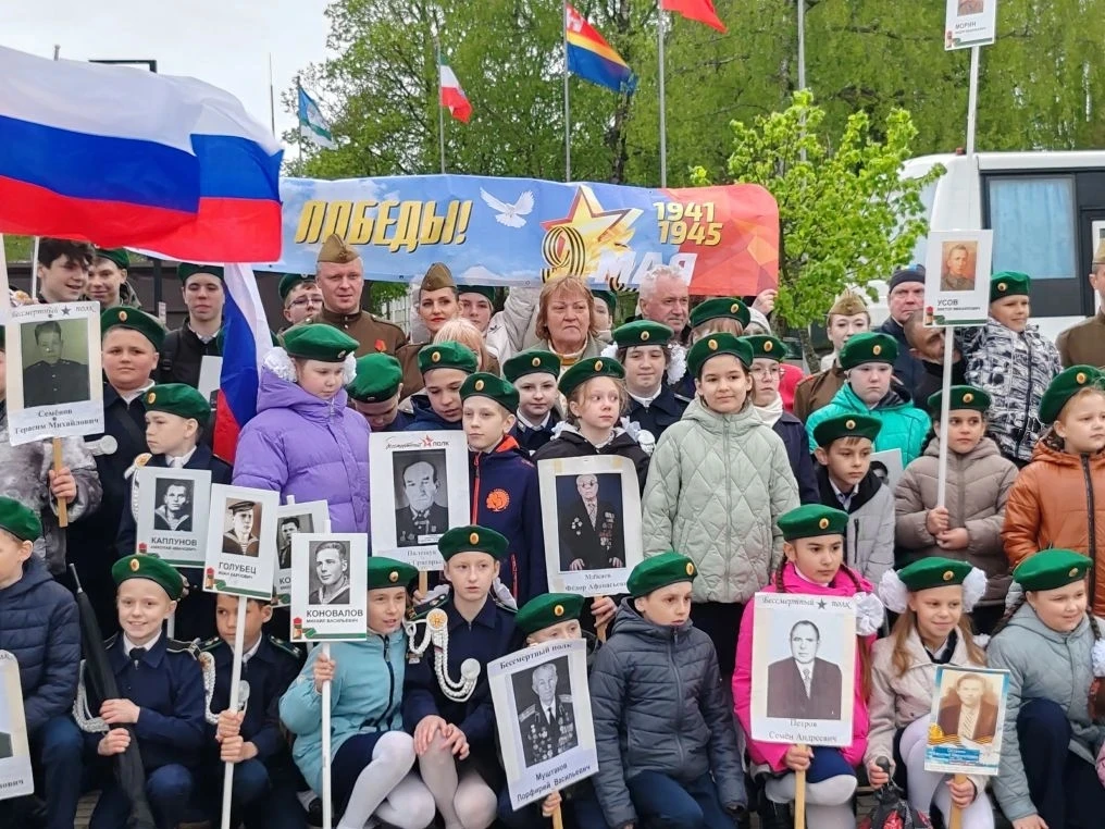 💐6 мая на набережной города состоялось трогательное событие, посвященное 81-й годовщине Великой Победы
