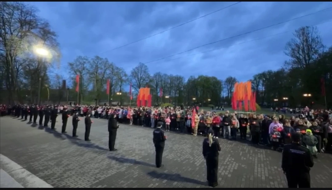 🕯6 мая наш город зажег тысячи огоньков памяти