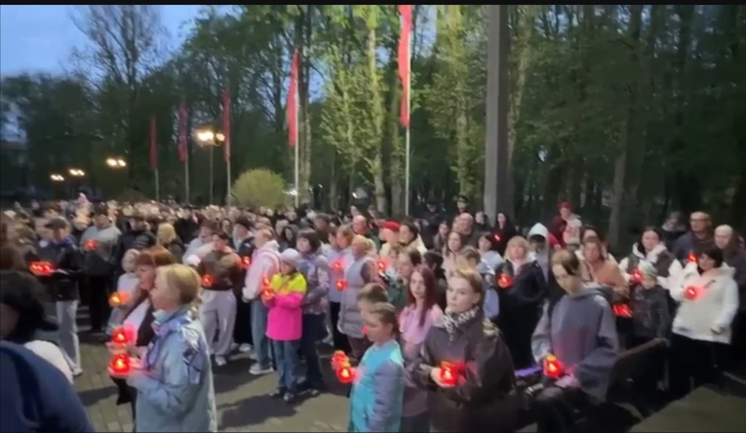 🕯6 мая наш город зажег тысячи огоньков памяти