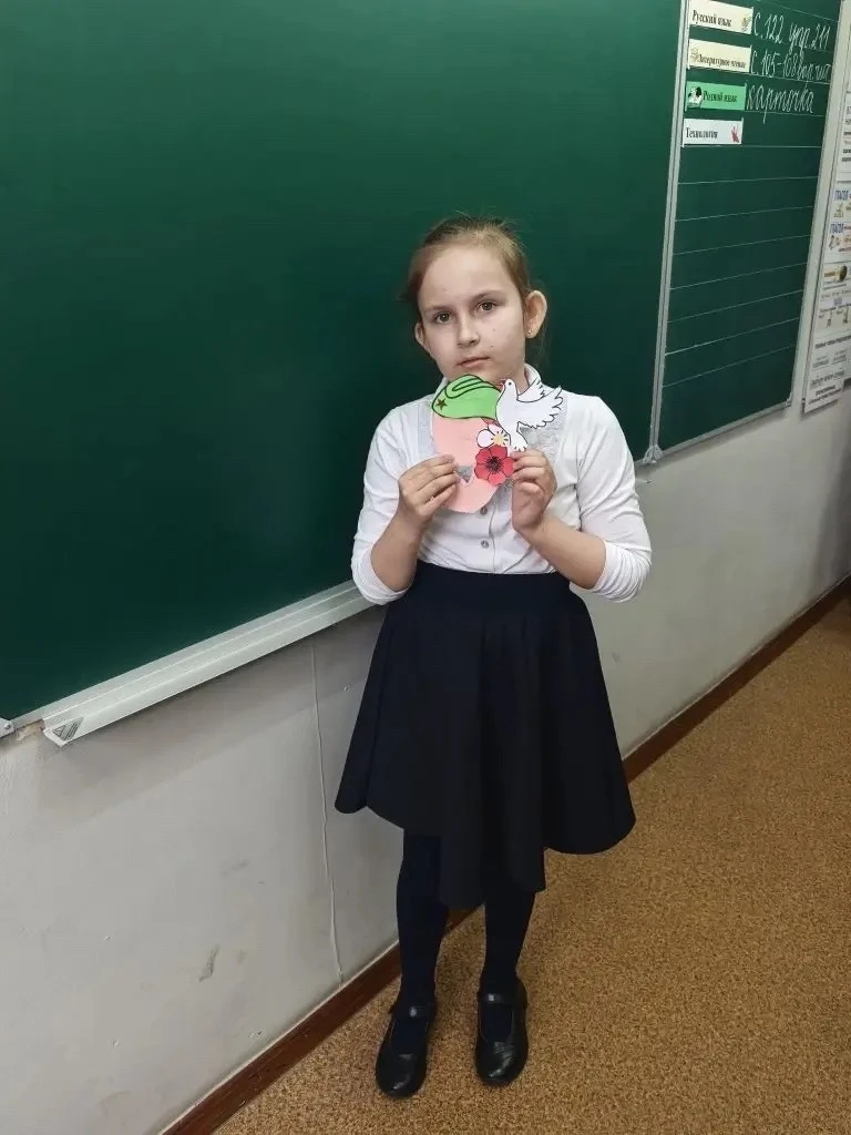 🪖В первичном отделении школы им.героя Советского Союза К.Я.Талаха Движения Первых прошла всероссийская акция «Эхо Победы», посвященная празднованию годовщины Победы в Великой Отечественной войне 1941–1945 годов