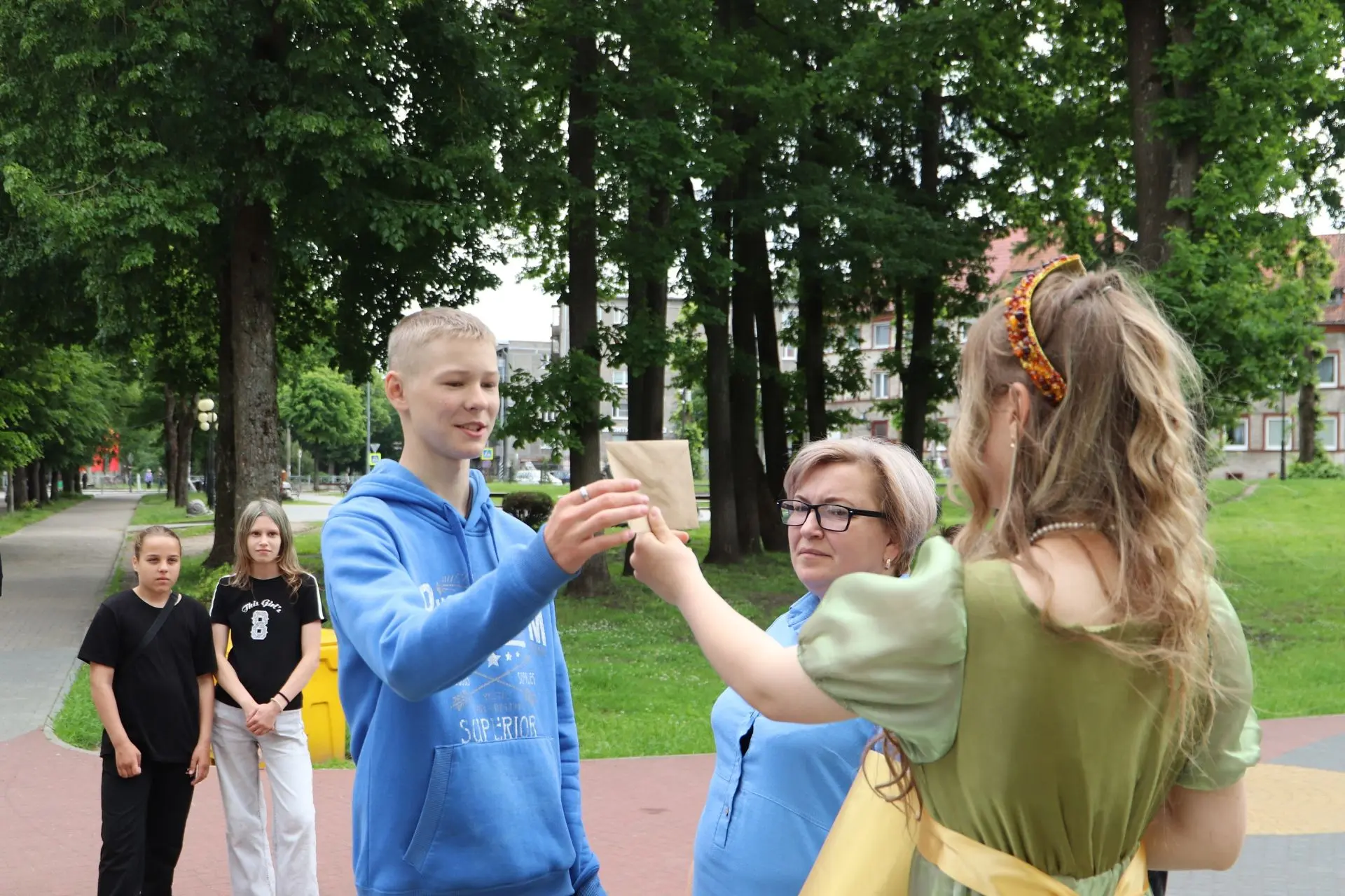 🌳В нашем городском парке царила атмосфера приключений и открытий!