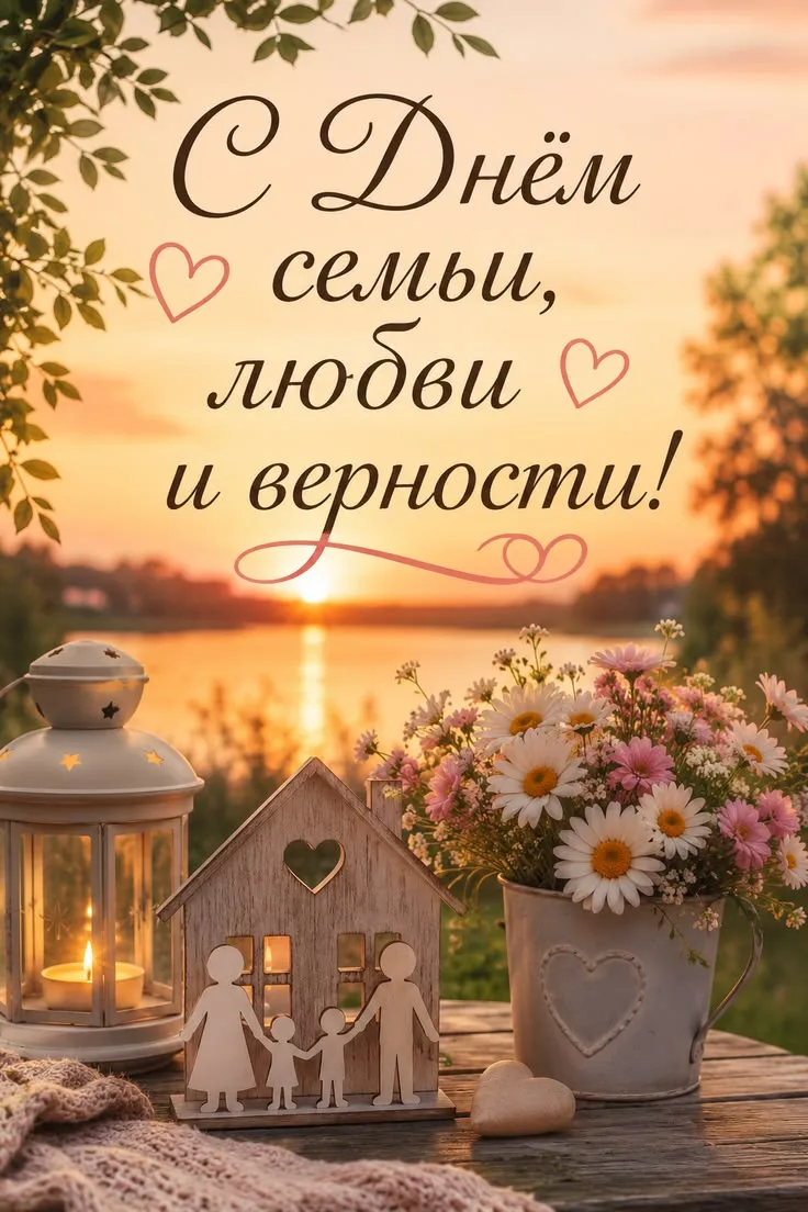 💥Сегодня мы отмечаем замечательный праздник — День семьи, любви и верности