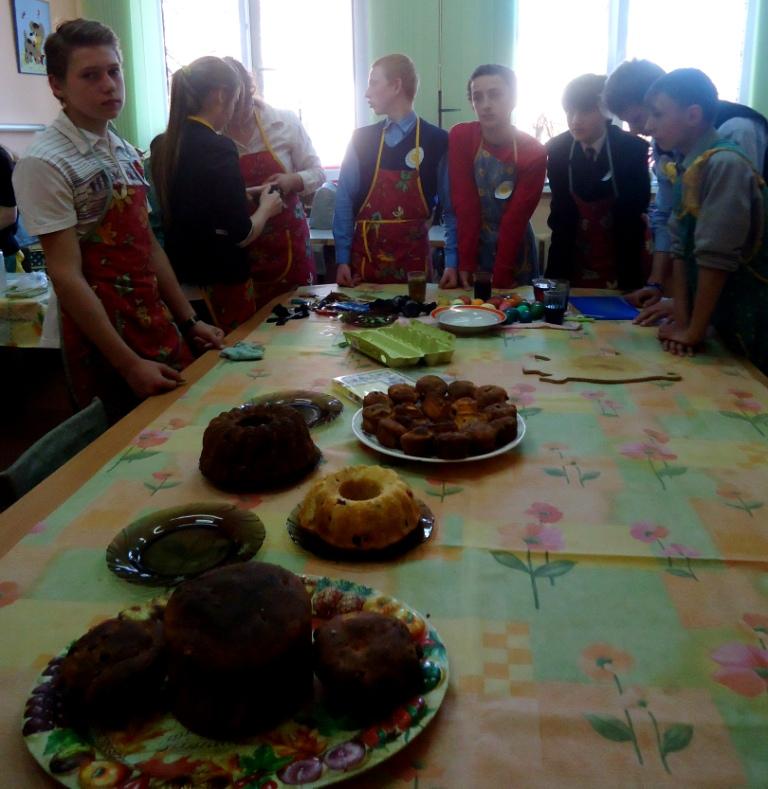 Праздник Пасхи в школе Советска