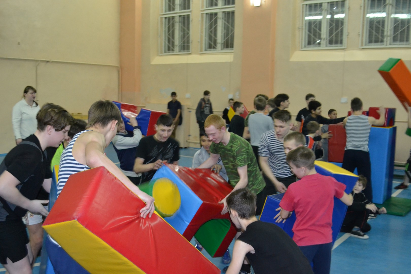 Спортивная игра «А, ну-ка, парни!»
