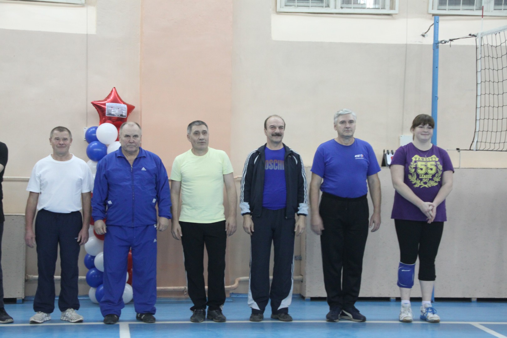 В школе состоялись волейбольные матчи на кубок Талаха