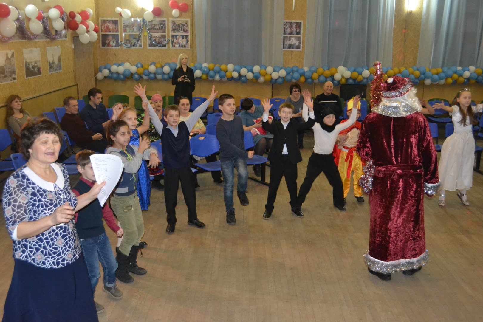 Новогодний огонёк в 3 классе